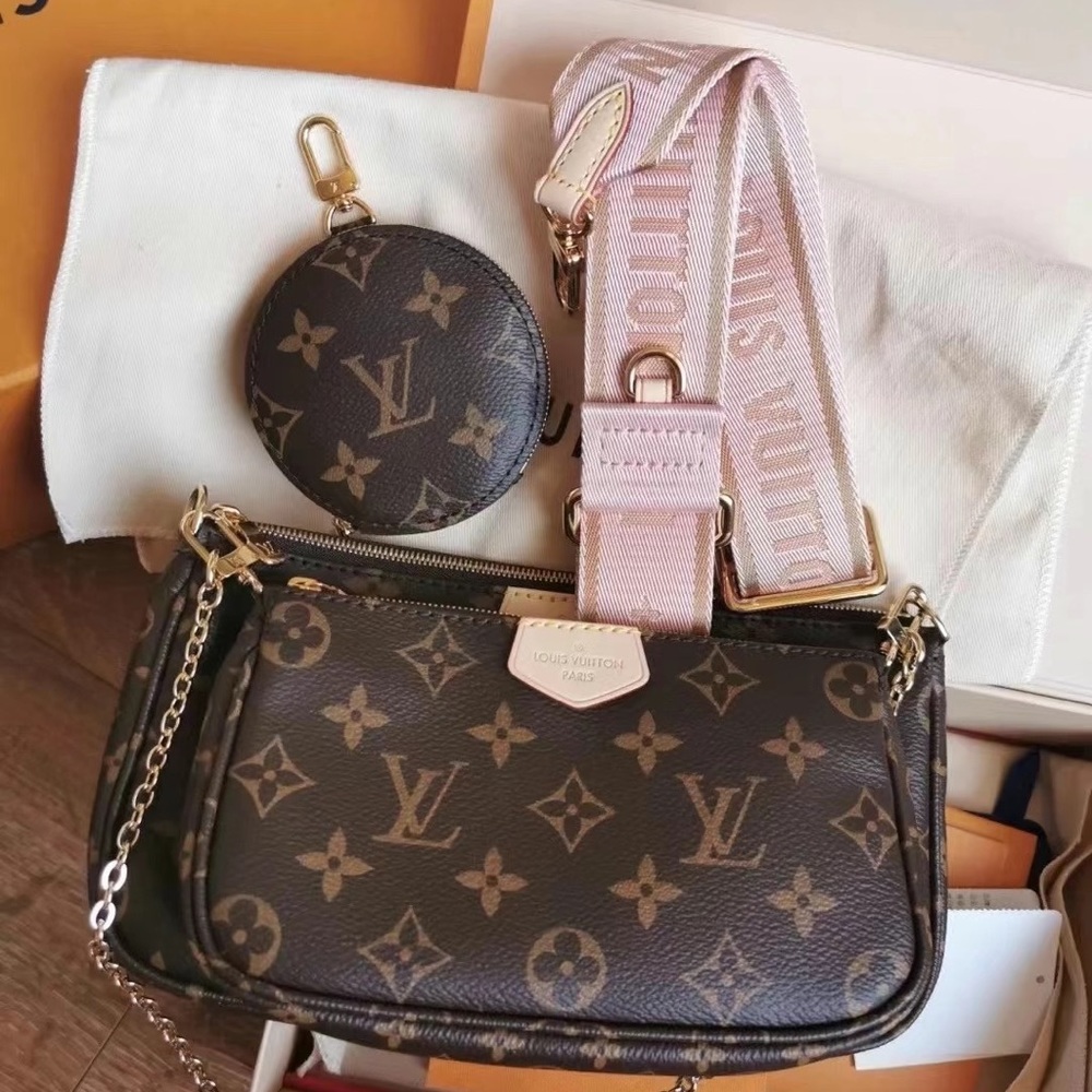 Brand new Louis Vuitton multiple pouch bag